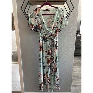 Pinkblush Floral Dress